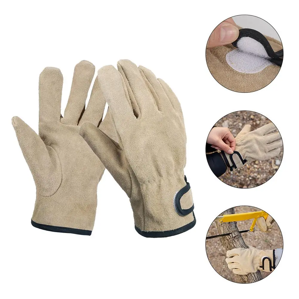 ถุงมือทนความร้อน Anti Scalding Cooking Mitts สําหรับย่างบาร์บีคิวน้ําหนักเบา Camping เตาผิงเตาเตาอบสวน