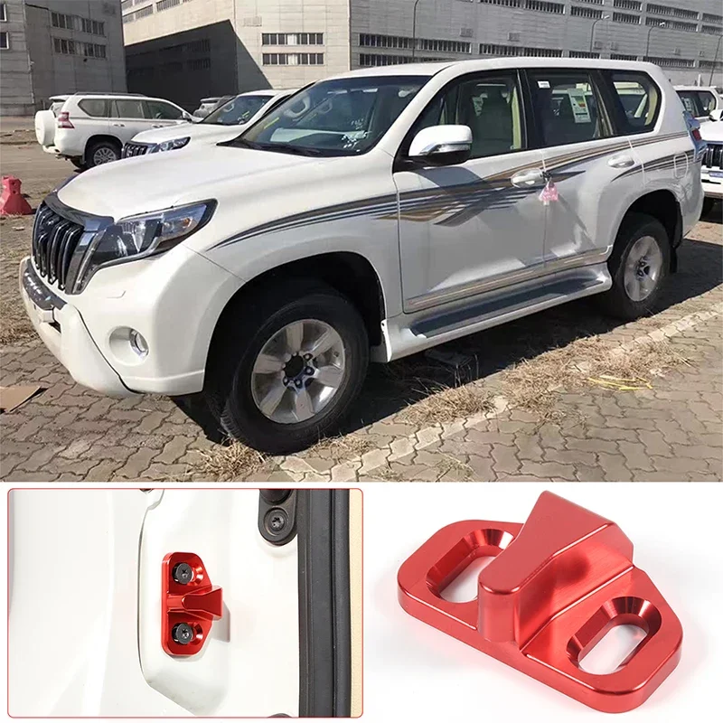 

For Toyota Land Cruiser Prado FJ150 150 2010-2017 Aluminum Alloy Tailgate Latch Car Modification Accessories