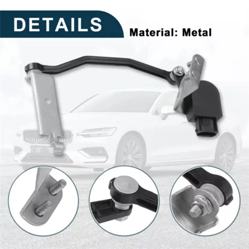 

Front Rear Right Headlight Height Sensor 31288272 31288274 For Volvo S60 S60L V70 S80L XC60 XC70 08-18 30782819 LHD-L94A