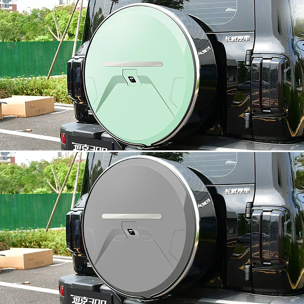 For WEY GWM Tank 300 Stainless Steel Spare Tire Cover Equipped With Tire Shell Exterior Decoration Car Styling 2021 2022 2023