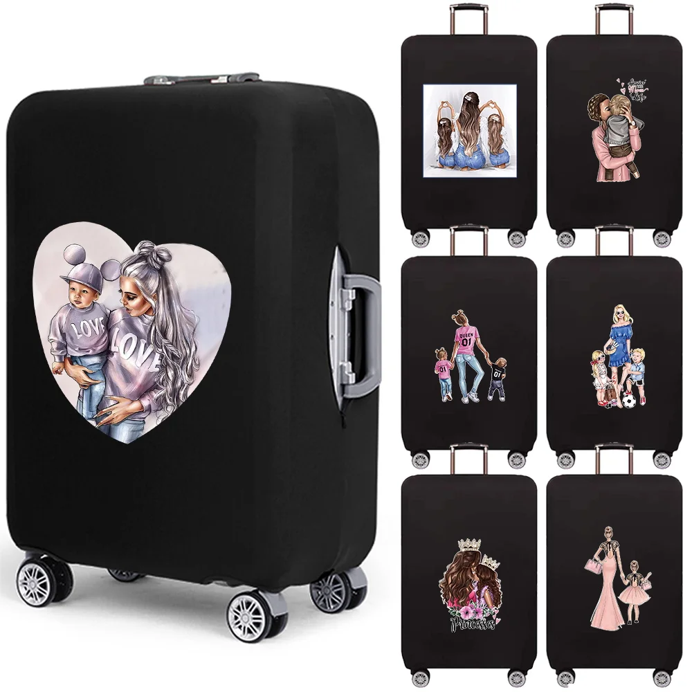 

Travel Suitcase Elastic Cover Luggage Protective Cover for 18-32 Inch Trolley Case Dust Cover Mom Series Travel Accessories