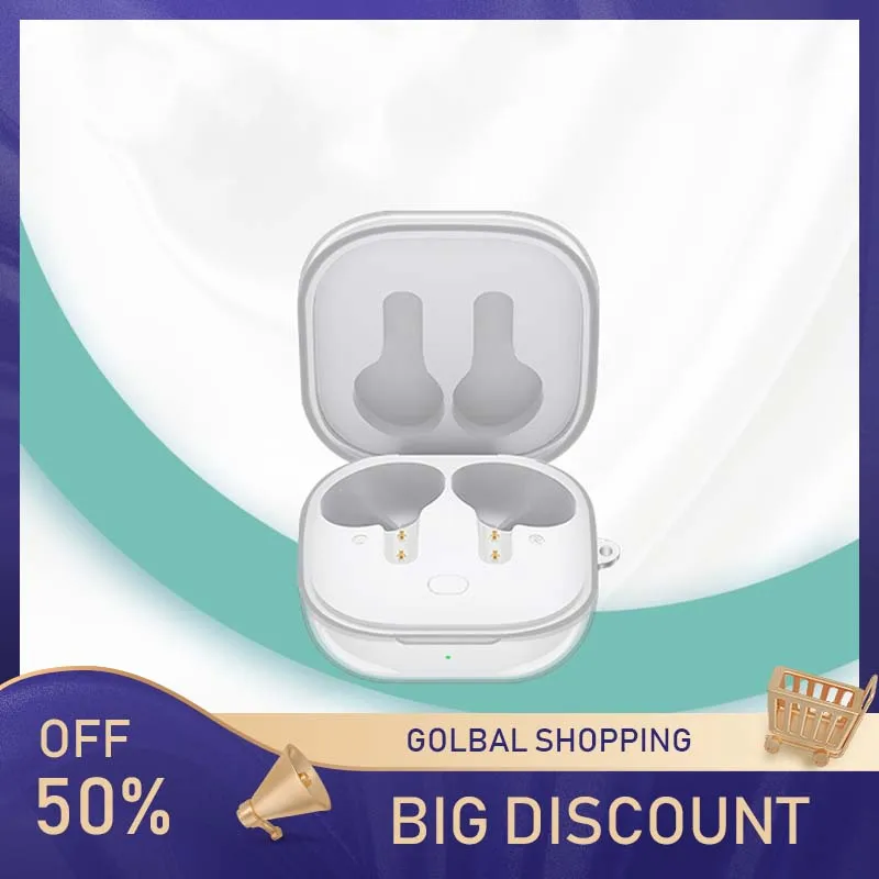 Full Protective Case Shell Comipable with QCY T13 Earbuds Cover Transparent TPU Earphone Sleeve Case