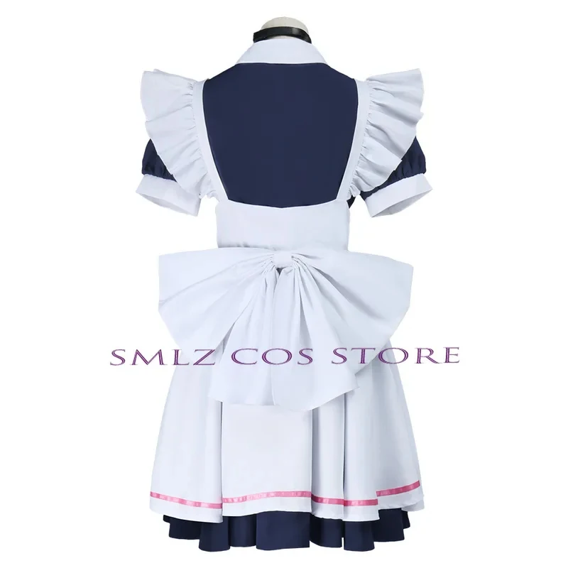 

Anime Dandadan DA DAN Maid Dress Uniform Momo Ayase Cosplay Costume Wig for Womanr;5'b\7,k/