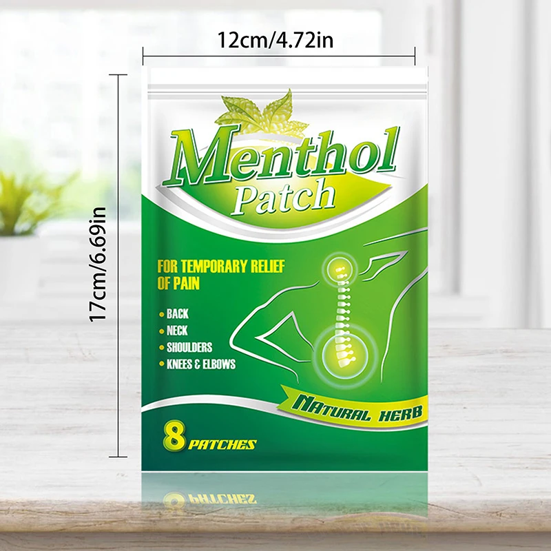 8 шт./упаковка, Пластырь от боли в пояснице