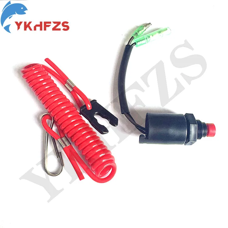 

36180-ZV5-013 Emergency Switch Assy With Lanyard For Honda Outboard Motor Control Box F40-F150 Boat Accessories
