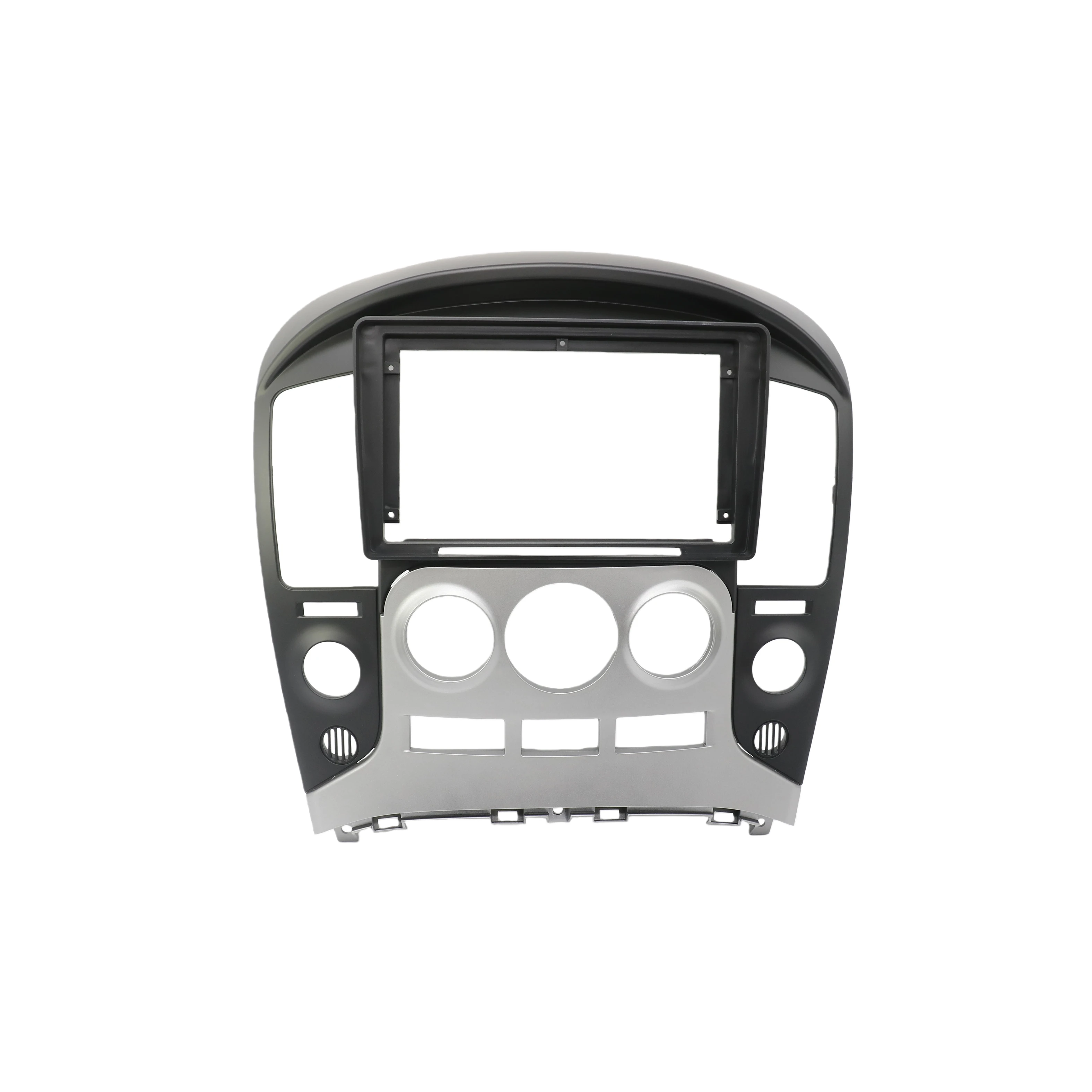 9 Inch Car Frame Fascia Adapter Decoder Android Radio Dash Fitting Panel Kit for Hyundai Starex Staria H1 2007-2015