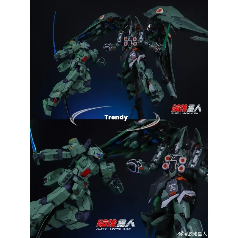 Nowy Plamo-Loving Alien 1/100 Mg Rgm-88x Jeda Zestaw Modelarski do Składania Plastikowy Szkielet Figurka Akcji Anime Robot Model Plastikowy Zabawka