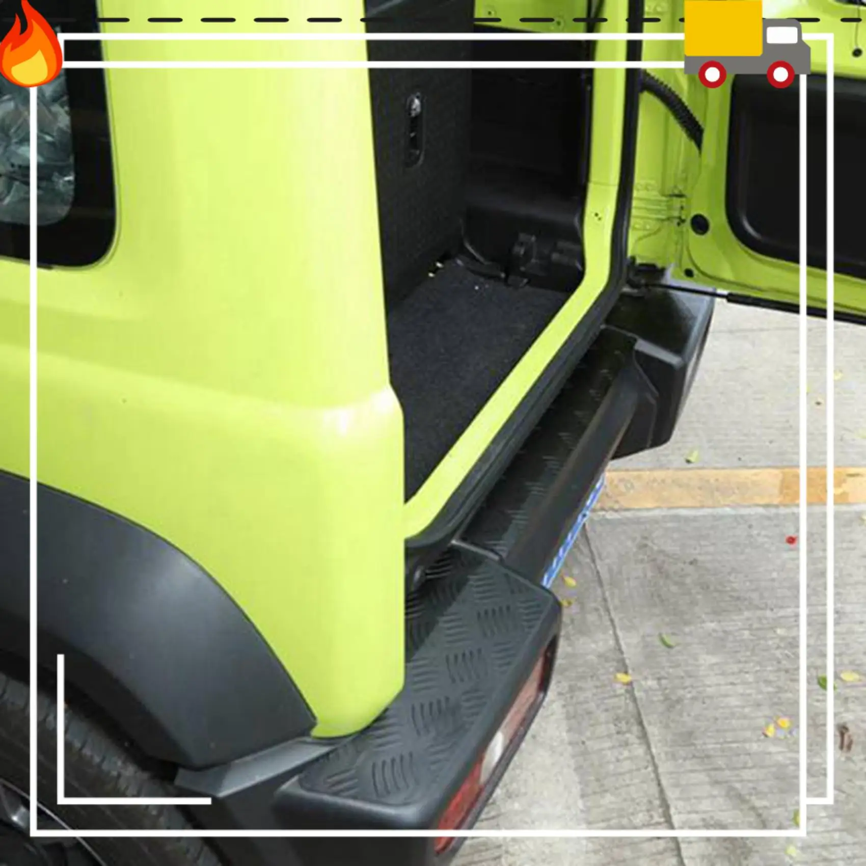 

Discount-Rear Aluminum Alloy Car Bumper Panel Cover Guard Protect Plate Fit For-Suzuki Jimny 2019-2022+