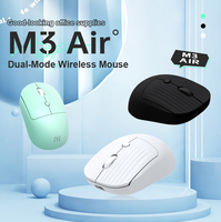 Wireless Bluetooth Dual-mode Mouse 1600DPI 2.4G Portable USB Charging Mouse for Laptop PC Office Gaming Mouse