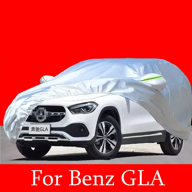 

Full Car Covers Snow Ice Dust Sun UV Shade Cover Oxford Cloth Car Outdoor Cover For Mercedes Benz GLA Accessories