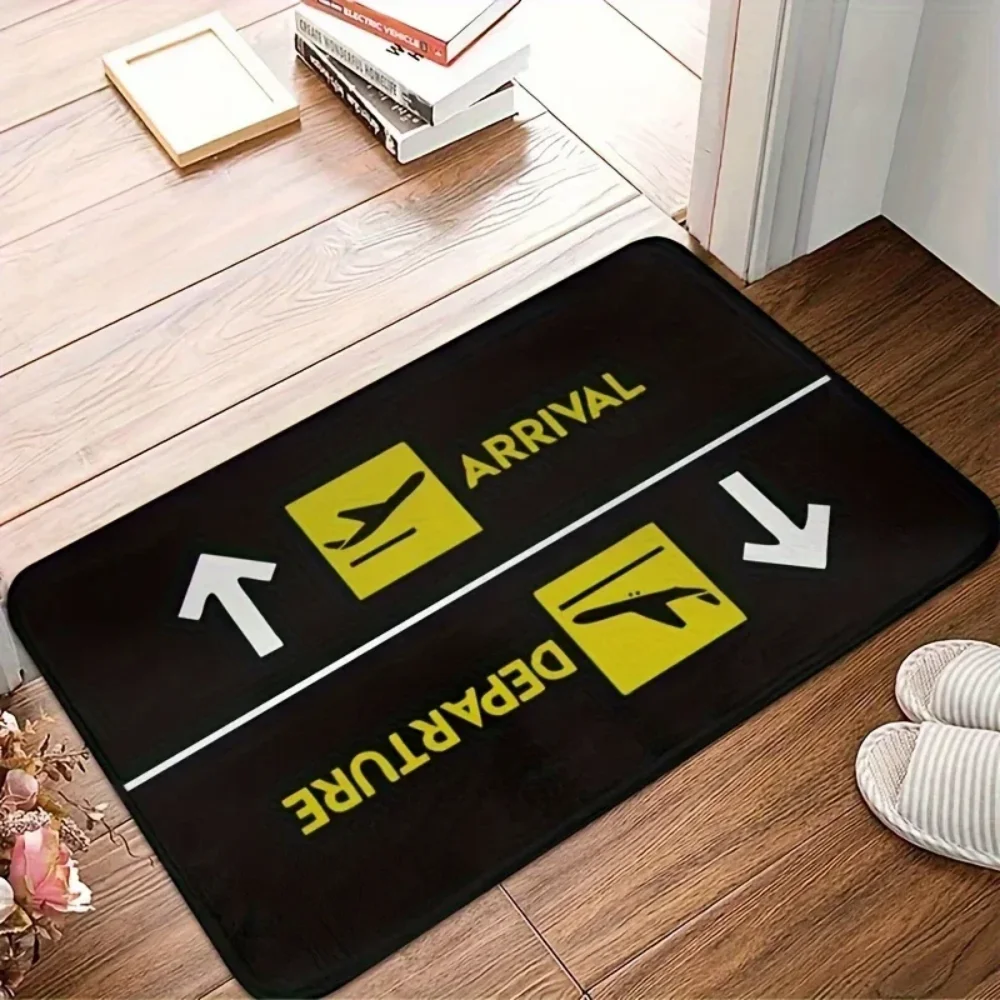 Modern-Style Rug: Waterproof, Non-Slip, Stain-Resistant Bedroom, Bathroom, Kitchen, Balcony, Study, Office Home Decor Rug