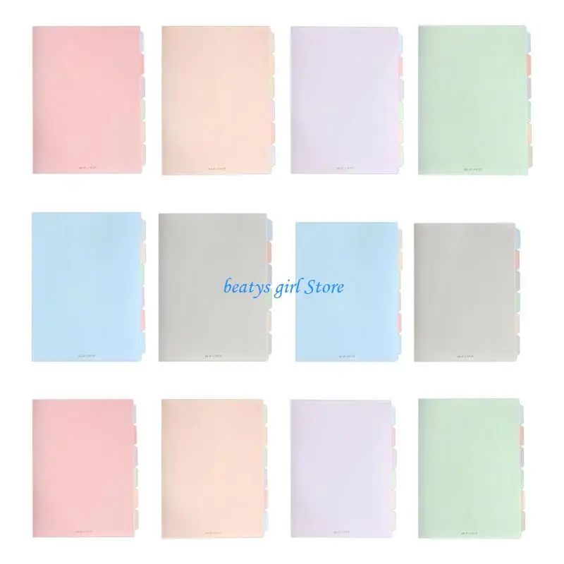 C7AB Loose-leaf Writing Notebook Rapid Positioning 60 Sheets Strong Wire Binding Not Bleeding for Friend Classmate Coworker