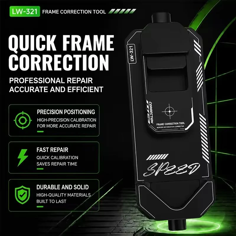 LUOWEI LW-321 Phone Screen Frame Adjustment Repair Tool Frame Straightener Secure Anti-slip Clamping Physical Correction