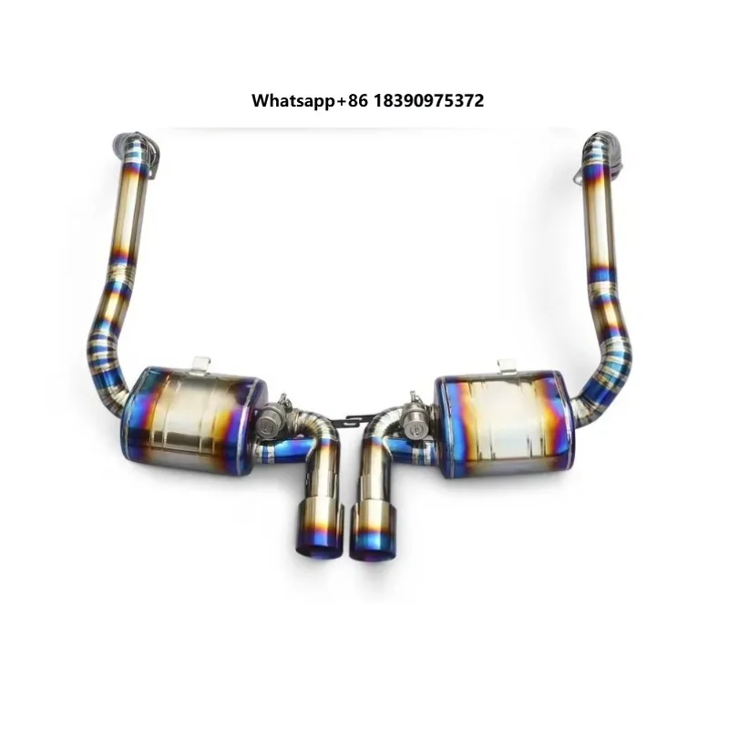 Exhaust Pipe Titanium Valve Exhaust Modified High Performance Exhaust  h003