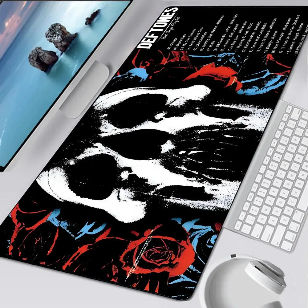 패션 데프톤스 마우스 패드 고무 매트 노트북 XXL 마우스패드 게이머 컴퓨터 테이블 게임 액세서리