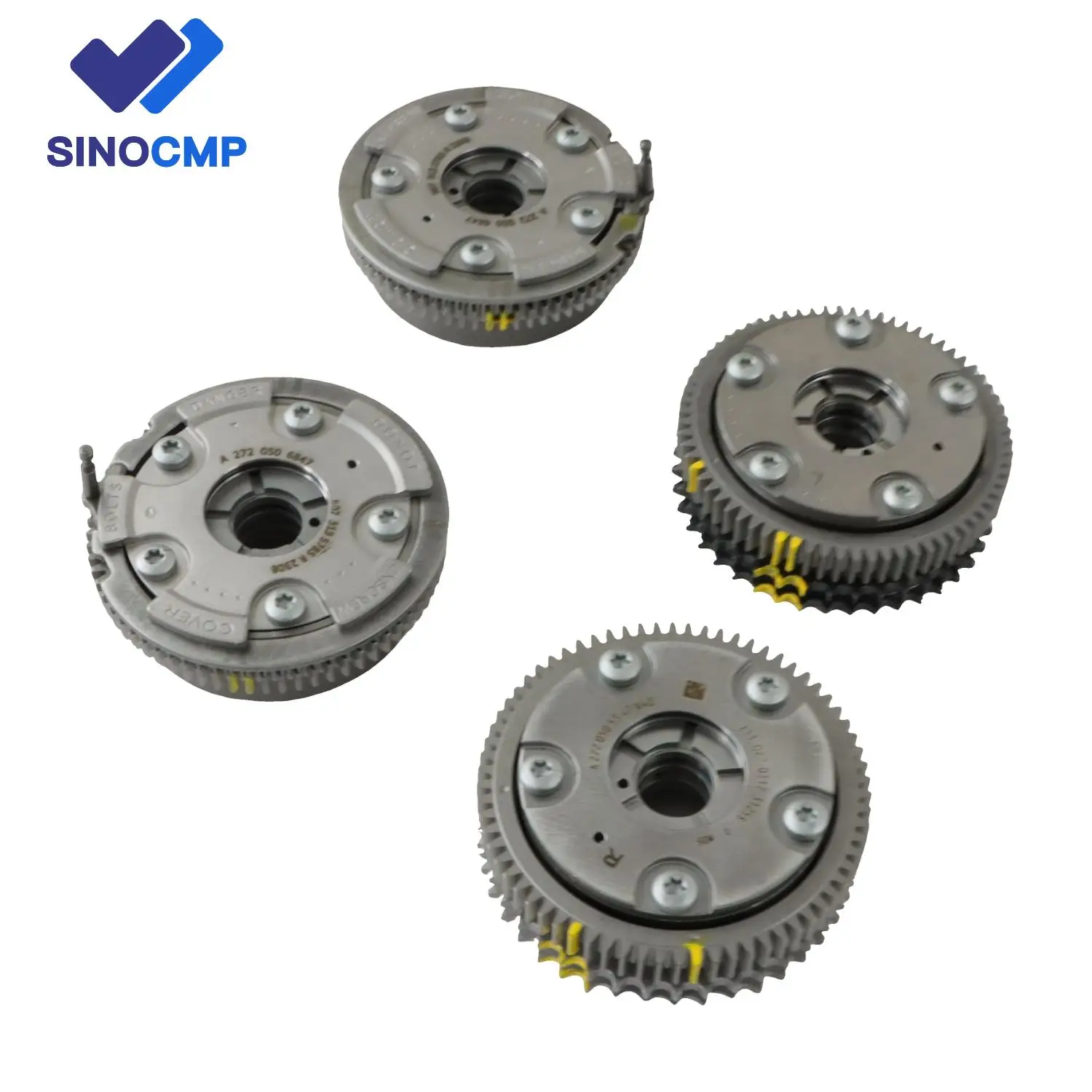 

4pcs Left Right Intake Exhaust Camshaft Adjusters 2720505247 2720501547 2720505347 2720506847 For Benz W203 W211 W164 W221