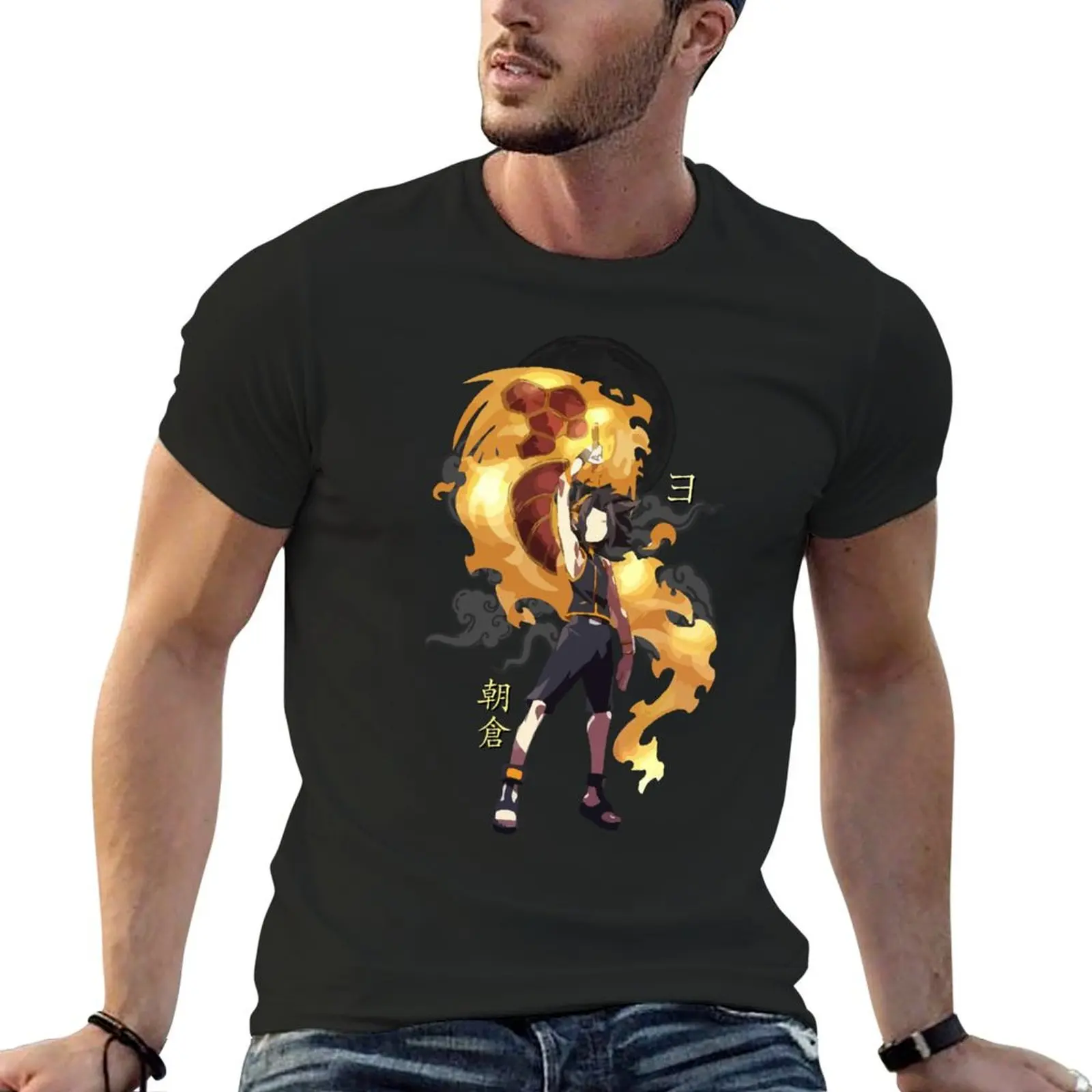 Yoh Asakura - Shaman King T-Shirt for a boy cute clothes Blouse big and tall t shirts for men