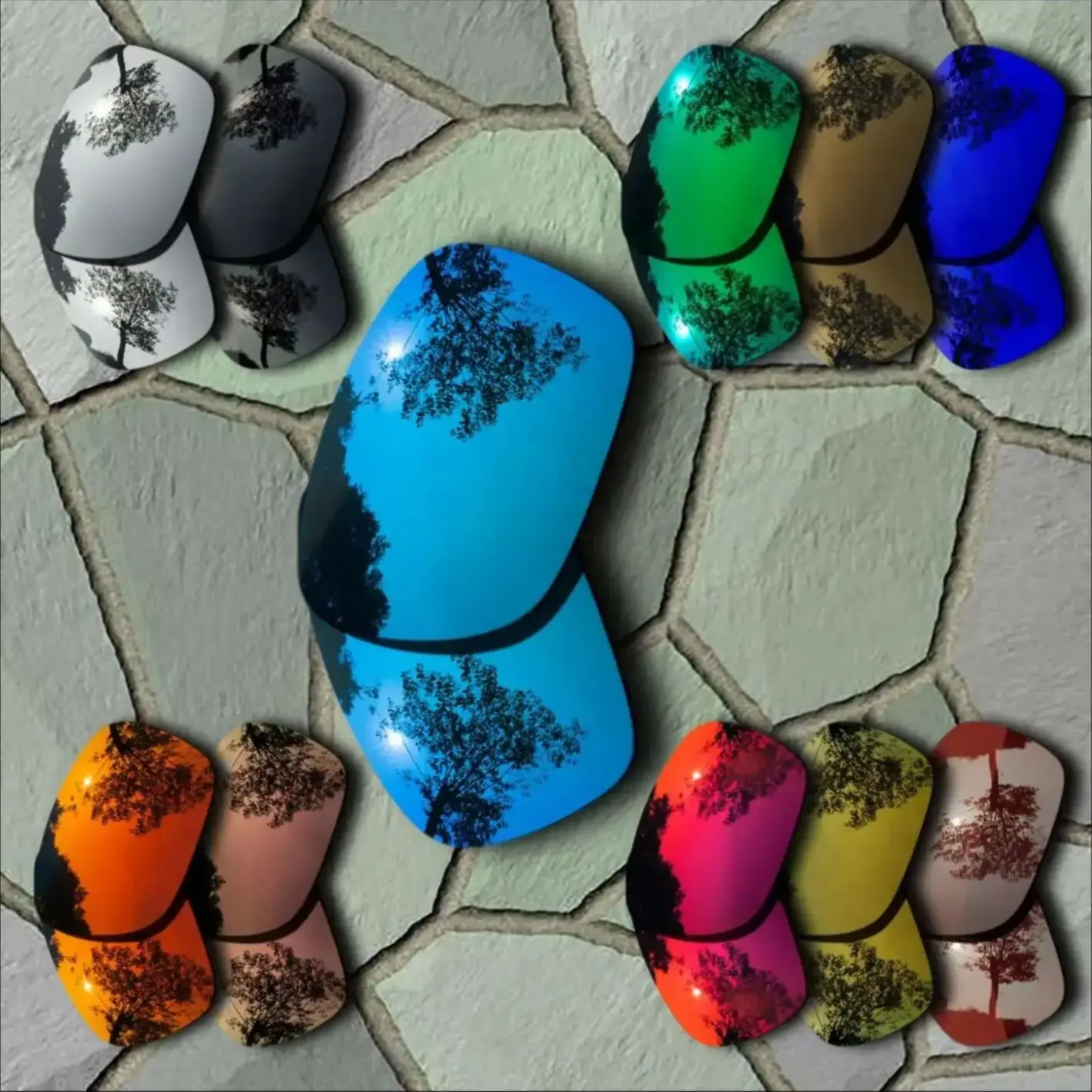 

Anti-Scratch Polarized Replacement Lenses for Costa Del Mar Rinconcito - Varieties