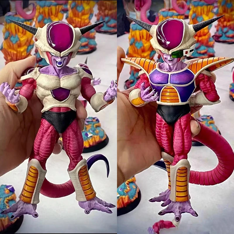 Auf Lager Anime Dragon Ball Z Freezer Figur Erste Form Frieza Figur 20CM PVC Actionfiguren Sammlermodell Spielzeug Geschenke