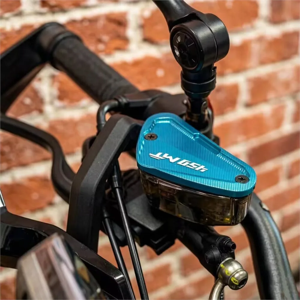 

FOR CFMOTO 450MT Ibex 450 2024-2025-2026 New Motorcycle Front Rear Brake Fluid Reservoir Cover CNC Aluminium Oil Cap Accessories