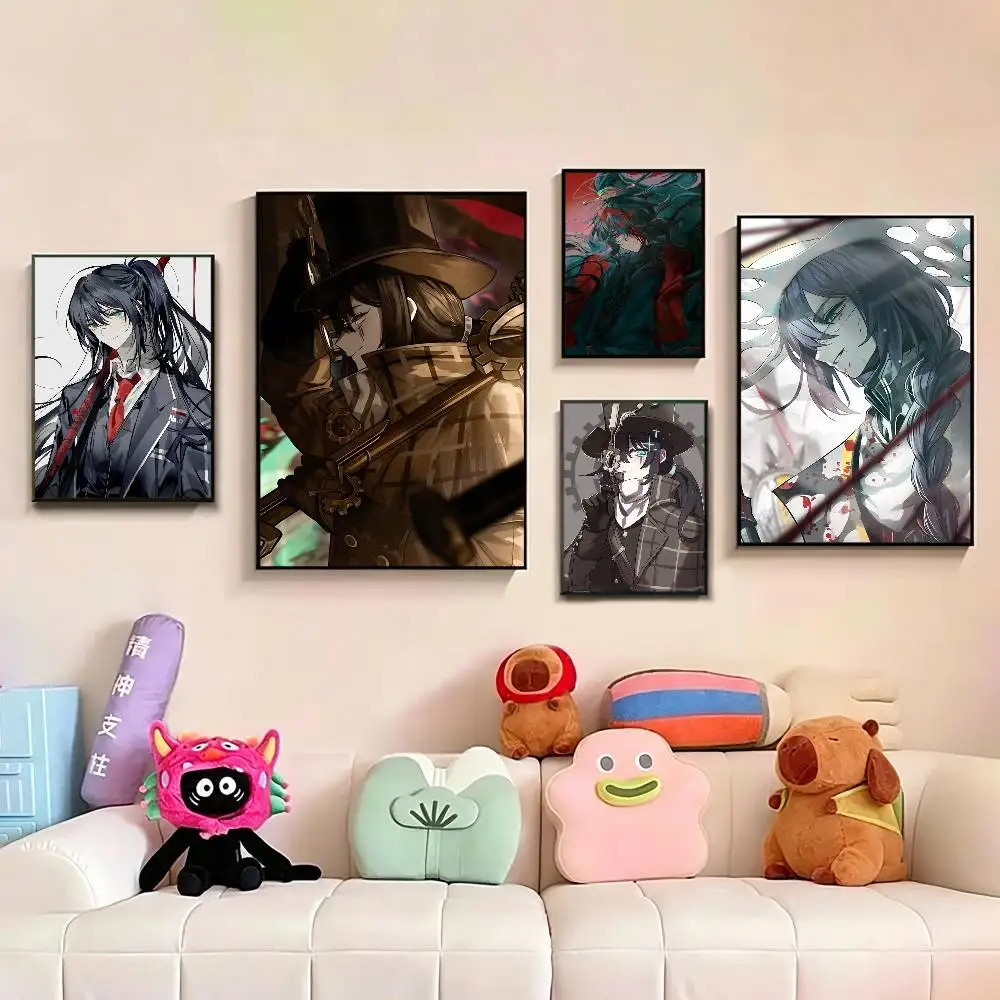 

H-Hong Lu - Limbus C-Company Poster Perfect Space Sticker Self Adhesive for Office Home Theater Wall Art Decor Fancy Gift