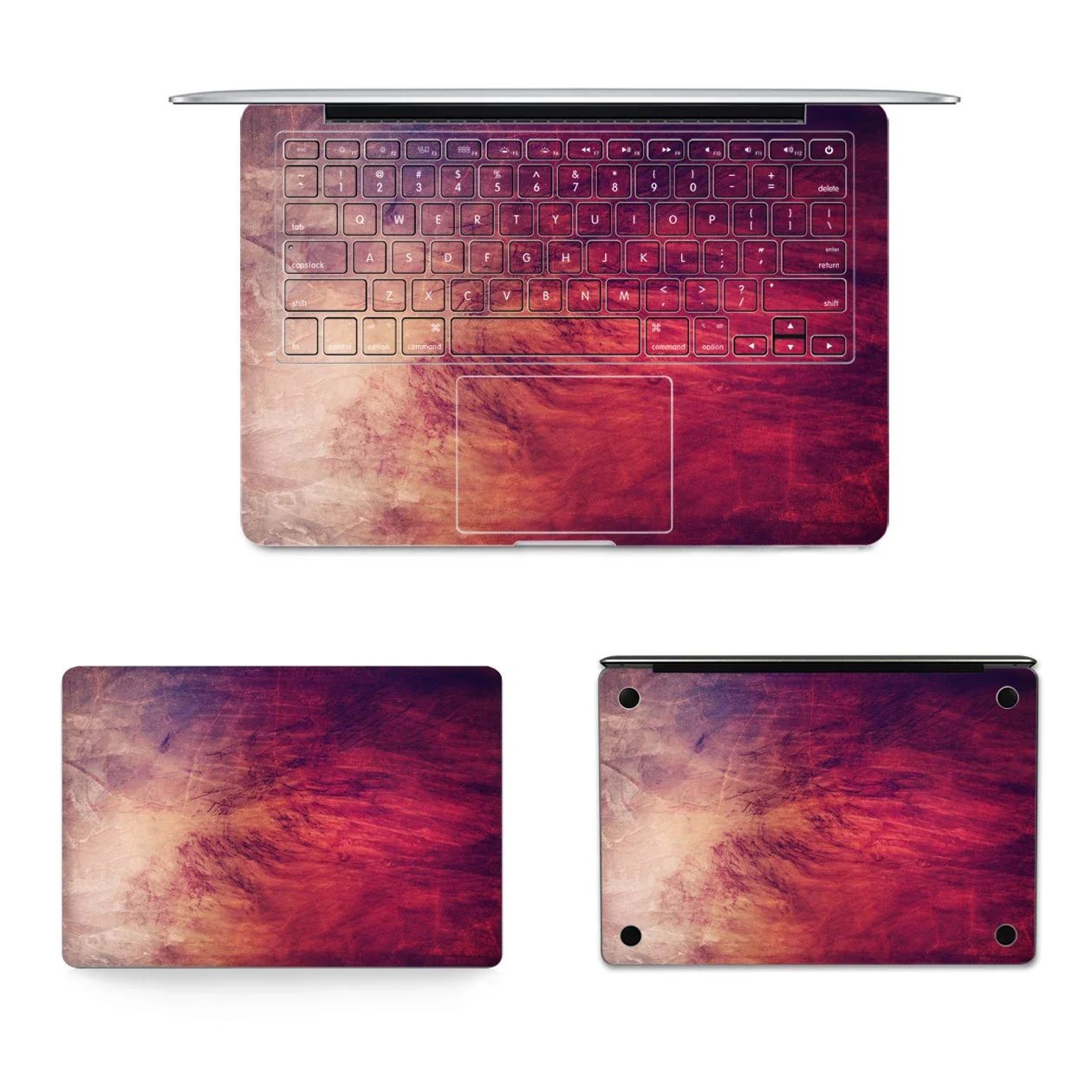 Texture Lovely Cute Laptop Sticker For Macbook Pro Air 11 13 15 Retina Full body Skin Cover Protector Vinyl Protector Decal