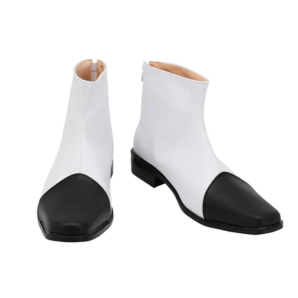 คอสเพลย์อะนิเมะชาร์ลี Morningstar รองเท้าผู้ใหญ่ผู้หญิงบูทหนังรองเท้าบูทส้นสูงสั้นเครื่องประดับเครื่องประดับชุด