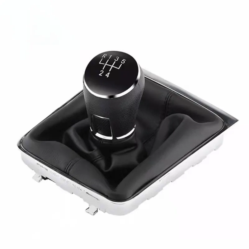 For Manual VW Golf 7  MK7 GTI GTD 2013 2014 2015 2016 2017 2018 Car 6 Speed Gear Shift Knob With Leather Boot