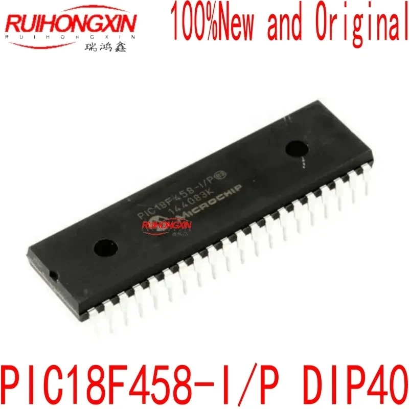 PIC18F458-I/P DIP-40 متحكم دقيق 8 بت MCU