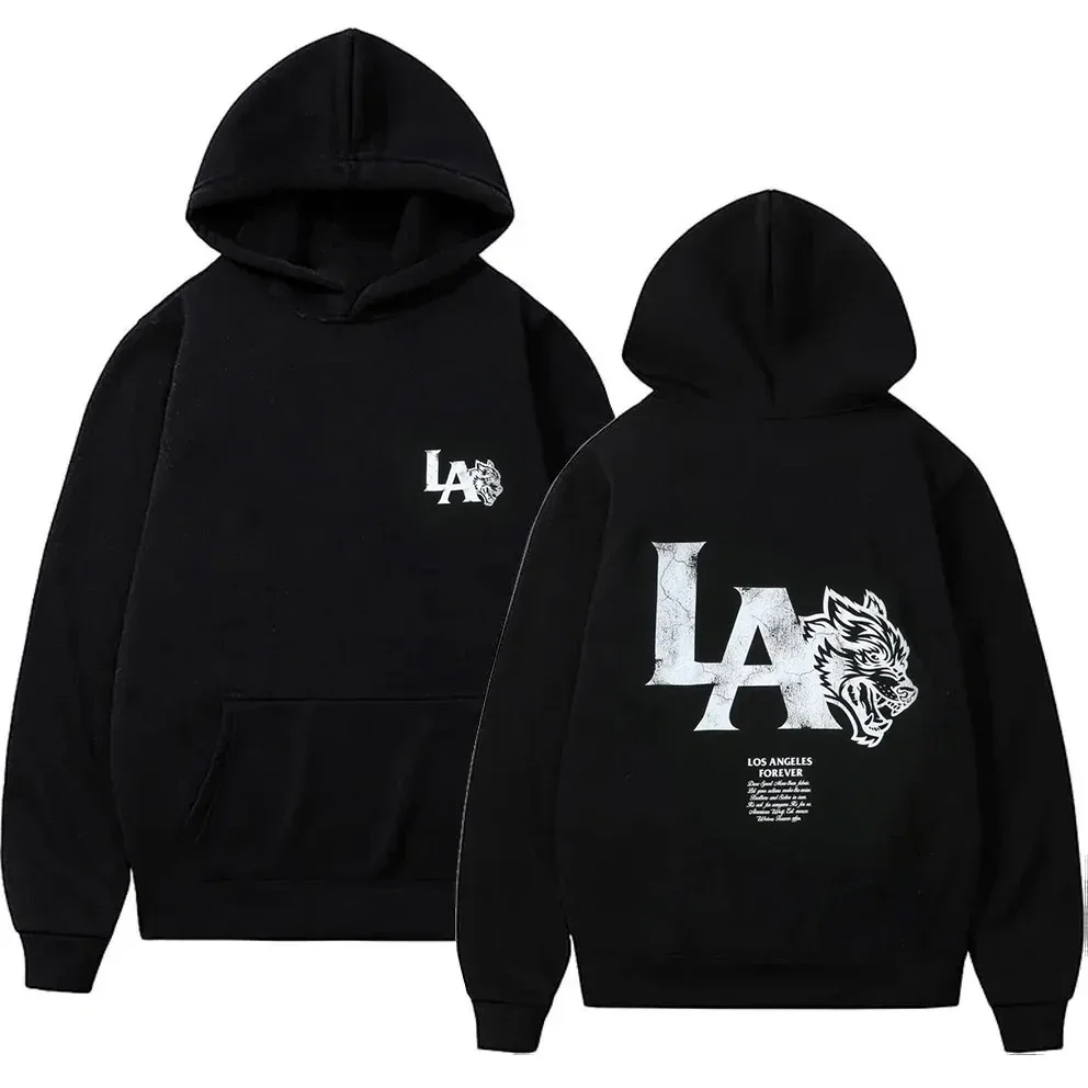 Darc Sport Wolves Oversized Hoodies Fitness Gym Workout Cotton Sweatshirts Sports Men Unisex Pullover American Style Top Casual