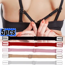 Women Anti Slip Bra Strap Double-shoulder Back Hasp Holders Buckle Belt All Match Invisible Elastic Straps Bra Extender Women