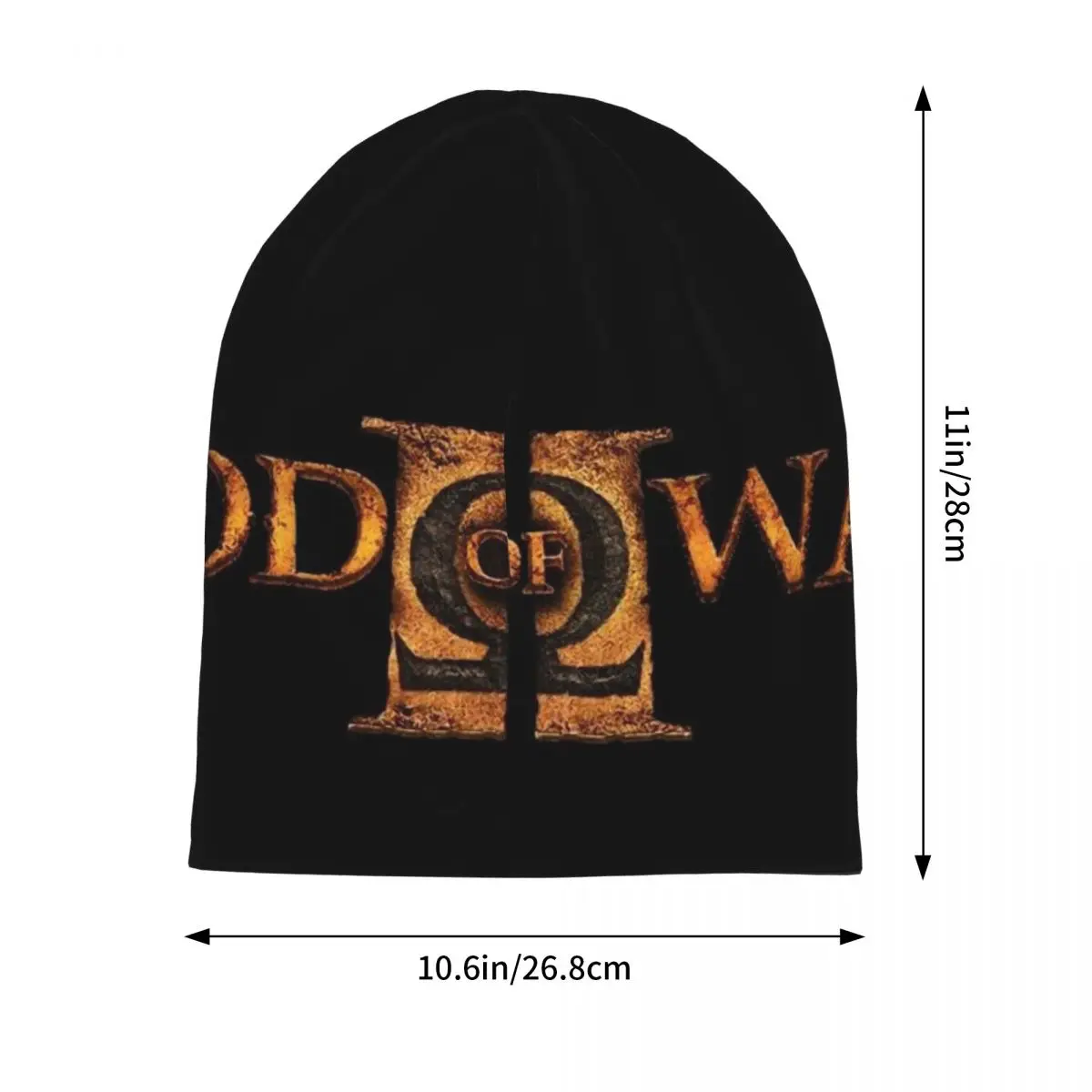 God Of War Unisex Brimless Urinal Hat Knitted Hat For Men And Women Casual Creative