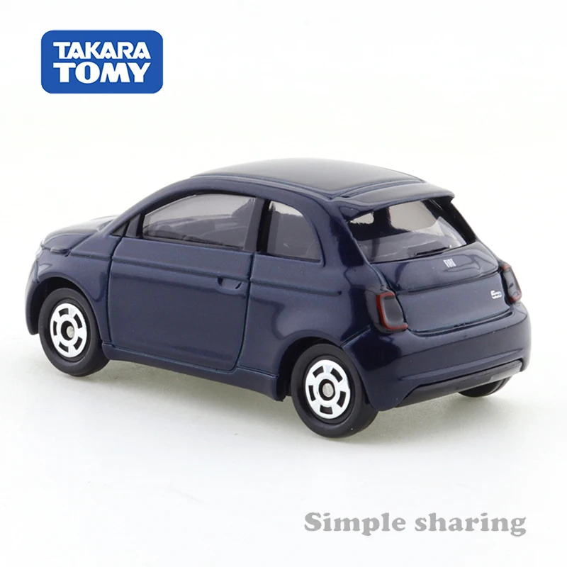 Takara Tomy Tomica No.16 Fiat 500e (prima specifica speciale) auto 1:64 modello di auto simulazione giocattolo collezione di giocattoli per ragazzi