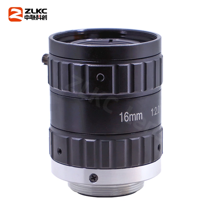 16 mm Lens 12Megapixel High Resolution 1'' CMOS Camera C-Mount Lens F2.0 Manual Iris 12MP Machine Vision Cameras HK1620MP12