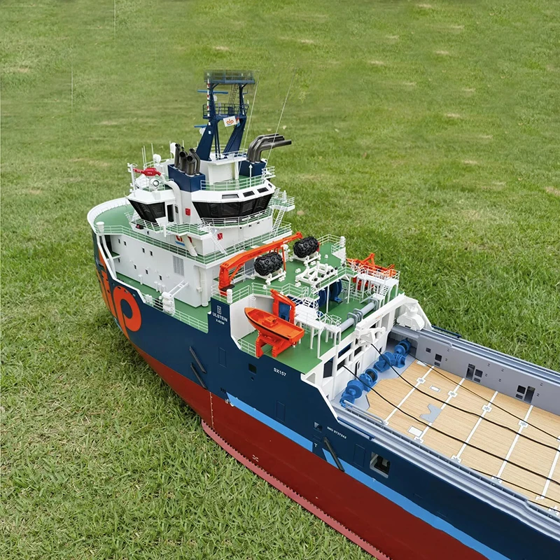 1/75 modello di barca telecomandata futura classe Ocean-going Tugboat finito nave scafo in fibra di vetro modello di alta qualità