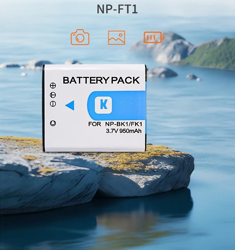 

Для Sony NP-BK1 аккумулятор высокой емкости 950 мАч для цифровой камеры Cyber-shot DSC-S750 S780 S850 W180 W190 W370
