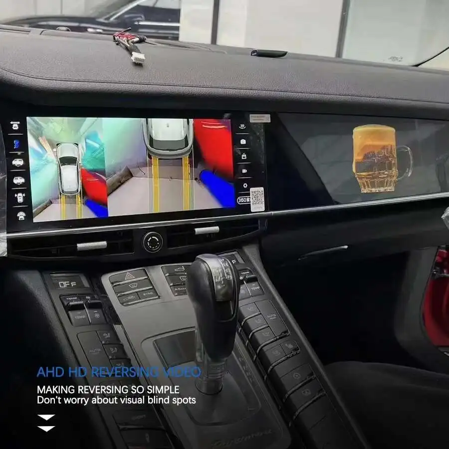 Lecteur vidéo Carplay pour Porsche Panamera, écran de tourisme coule amélioré, limitation Android, LHD, RHD, 970 pouces, 12.3 pouces, 11.4 pouces
