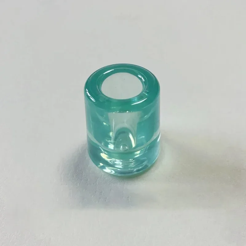 1PC Round Fluorescent Silicone Ashtray Heat Resistant Portable Drop-Proof for Outdoor Use