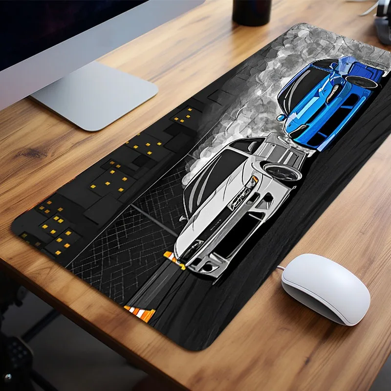 

Sports Car Mouse Pad Xxl Mousepad Anime Table Mat Deskmat Computer and Office Gamer Cabinet Desk Mats Deskpad Playmat Kawaii XL