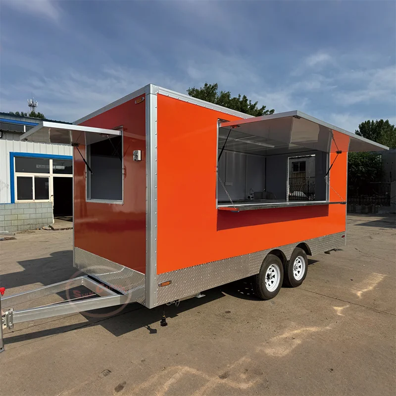 

Food Trailers Fully Equipped Catering Trailer with Trade Assurance