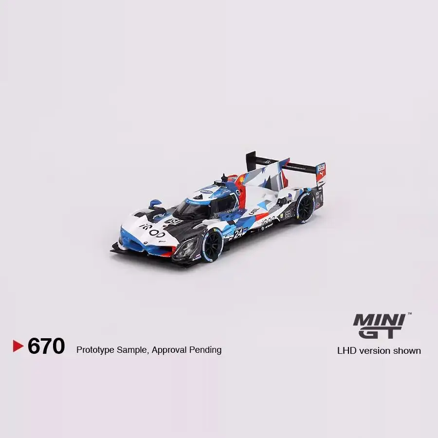 

TSM Mini Gt 1/64 Minigt 670 M Hybrid V8 GTP #24 2023 IMSA Daytona 24 Hrs Die-cast Alloy Car Model Collection