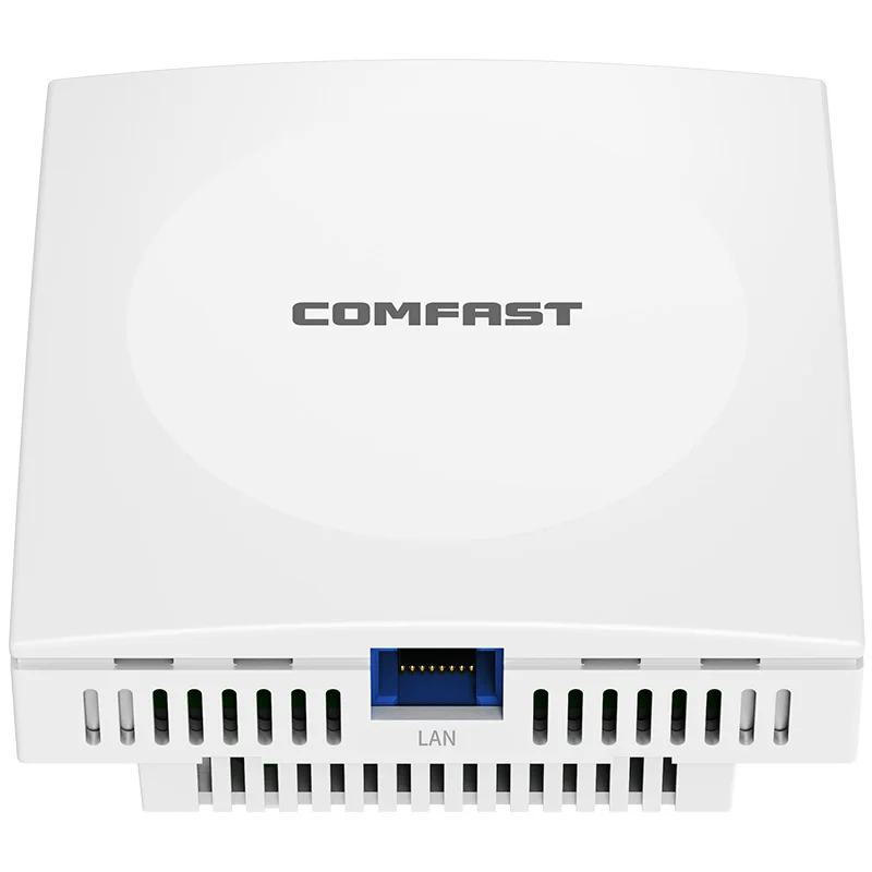 Imagem -06 - Comfast-wifi Access Point Signal Booster Indoor Hotel Extender ap Gigabit Mu-mimo 86 Painel 48v Poe 5g 2g Ax1500