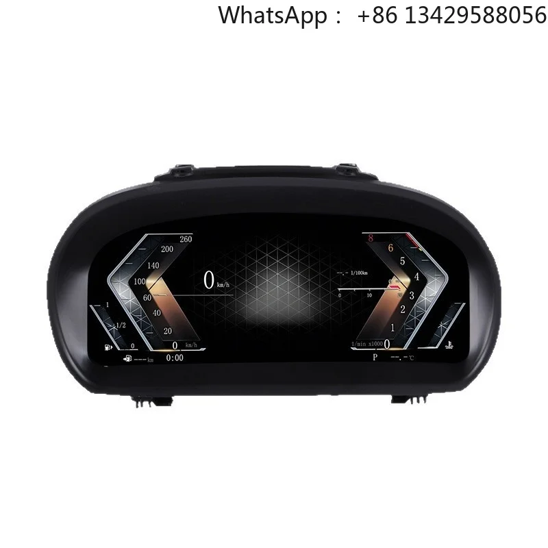 Factory-Direct Sales Linux LCD Instrument Cluster for BMW F20 2013-2024 Digital Dashboard Speedometer HUD CarPlay Fiber Optic