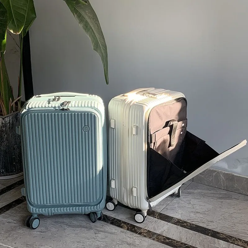 Mala frontal aberta de 20 polegadas