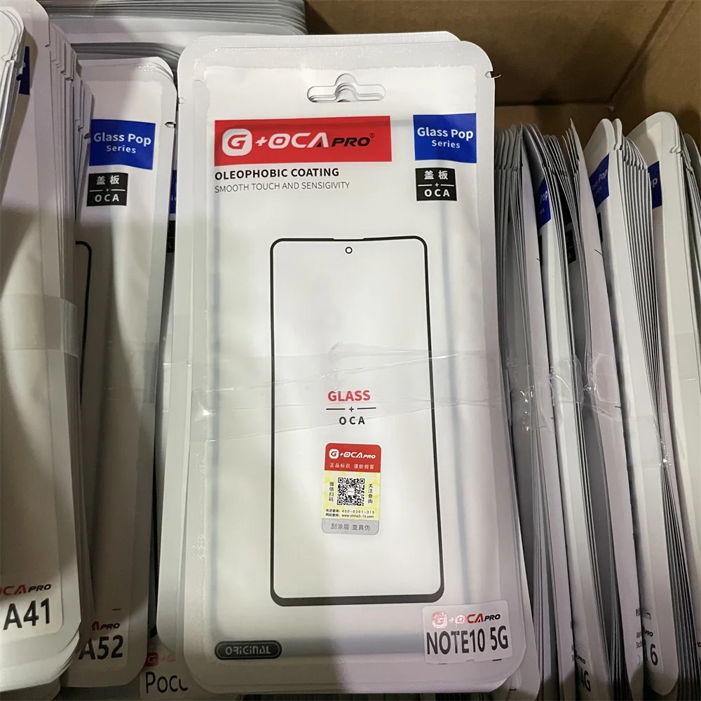 10 قطعة G + OCA PRO عدسة زجاجية أمامية لوحة اللمس مع OCA لـ Infinx Note 7 8 note7 S5Pro Smart 4 HP 5 Spark 4 6 GO #4
