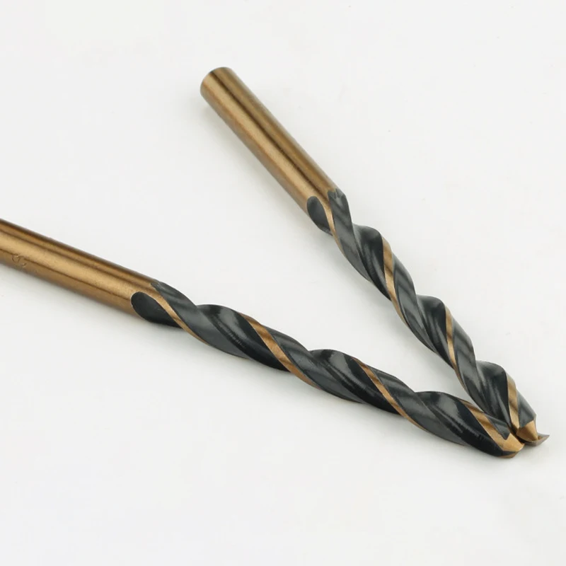 Twist Drill Bit High Speed Steel 4341 Straight Shank Drill Bit For Electric Hand Drill And Bench Drill