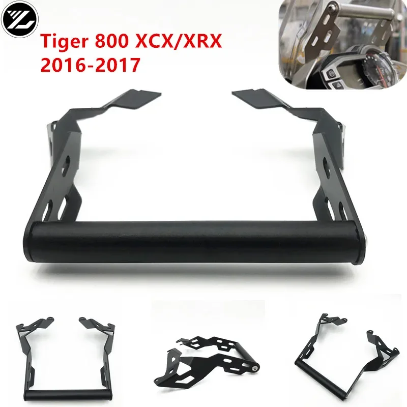 

Motorcycle Smartphone Holder Stand Support GPS Navigaton Bracket For Tiger 800 XC XR XCX XCA XRX 800XC 800XR Accessories