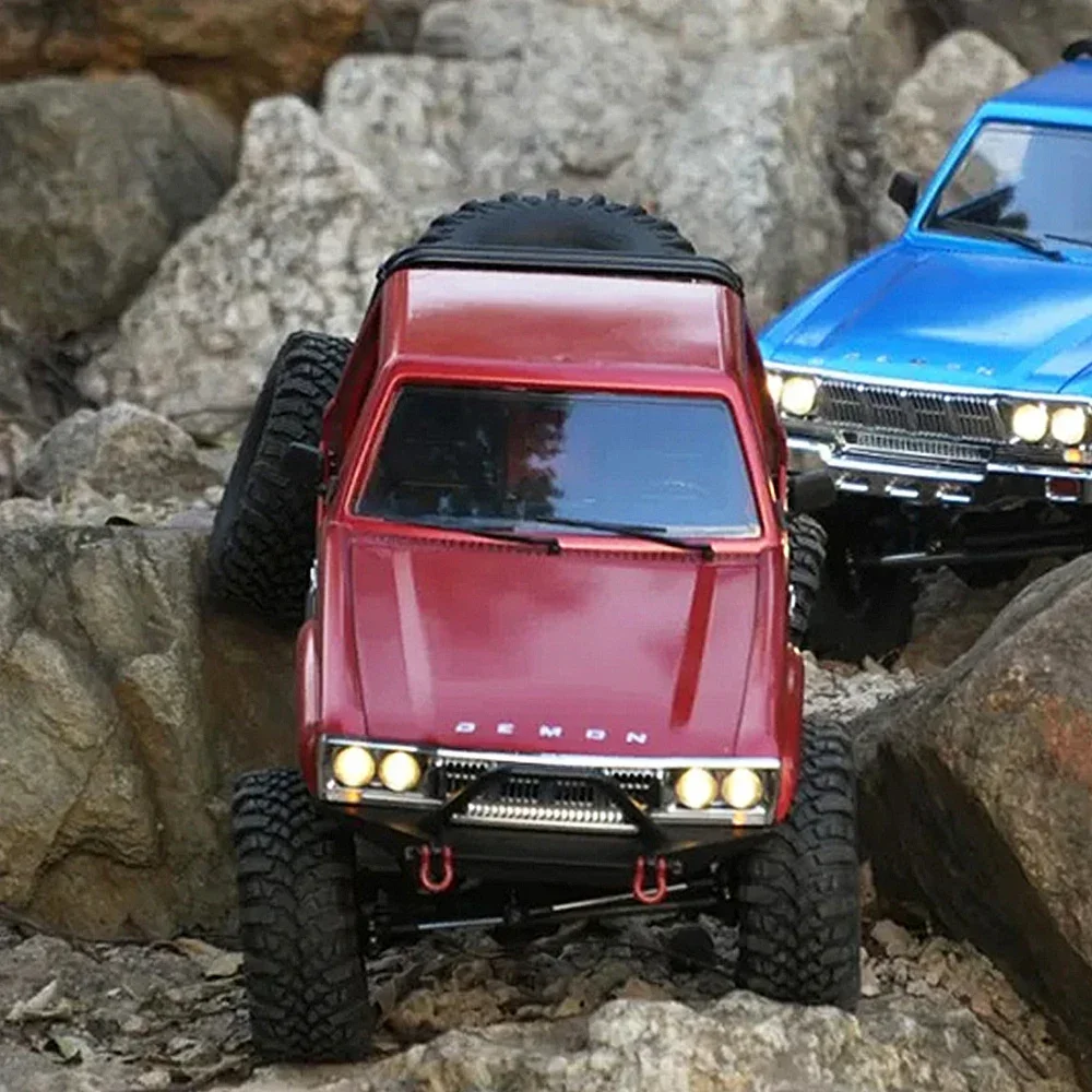 CROSS RC DEMON SG4 4WD 4X4 KIT/RTR Hard Shell 1/10 RC Electric Remote Control Model Car Crawler Adult Children's Toys