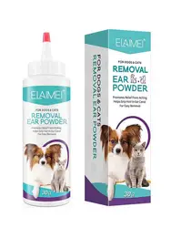 Ear Powder for Pets 30G Safe Efficient Healthy Ear Wash Powder Odor Removal Pet Accessories Ear Cleaner for Pets Rabbits Dogs