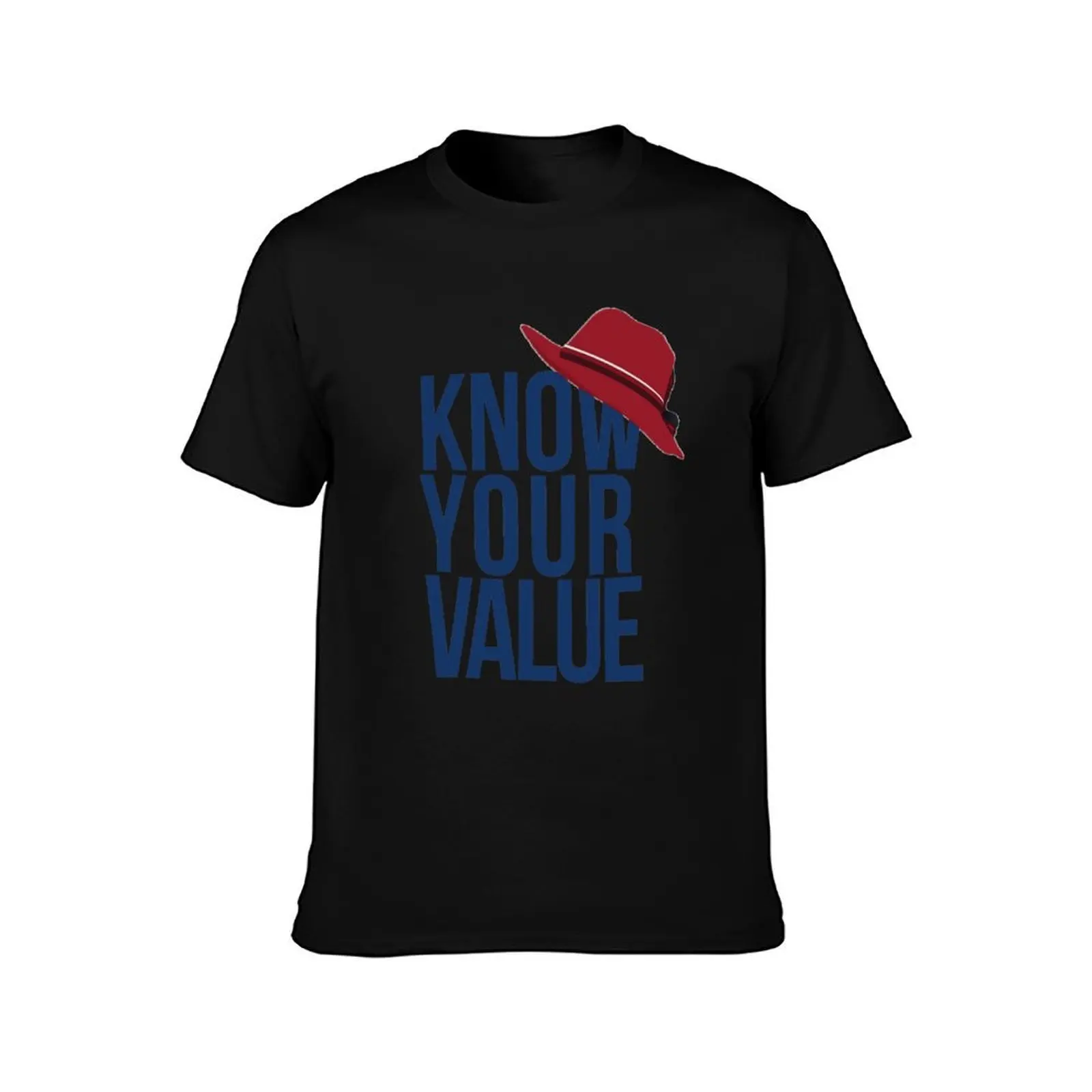 Know Your Value T-Shirt Work Basic Short Sleeve Top T-Shirt